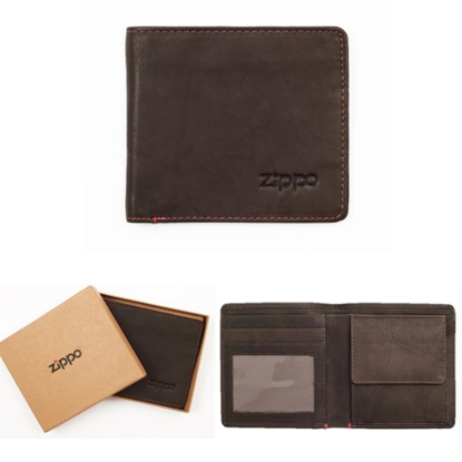 Imagen de CARTERA ZIPPO TIPO AMERICANO MOCCA