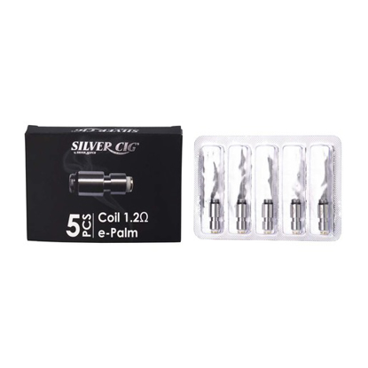 Imagen de COILS SILVER CIG E-PALM 5PCS