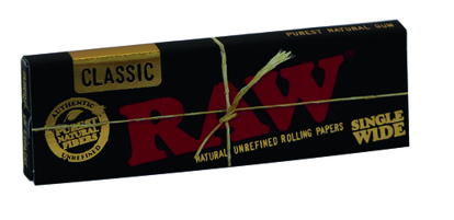 Imagen de PAPEL DE FUMAR RAW NEGRO 70MM