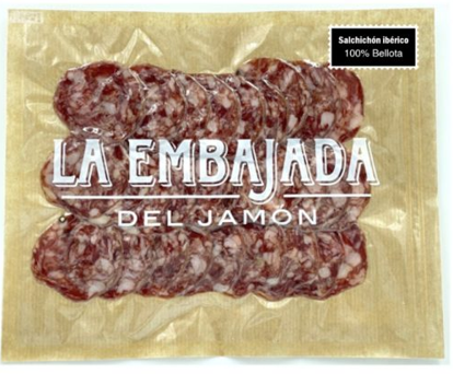Imagen de SALCHICHÓN BELLOTA IBÉRICO 100GR